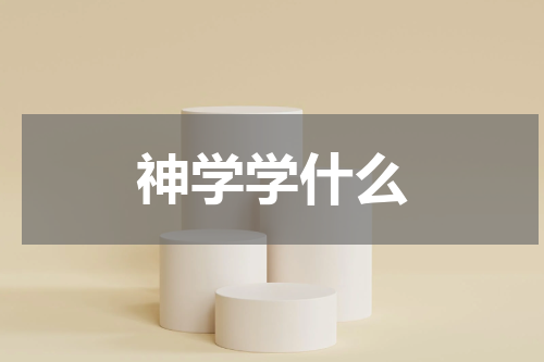 神学学什么