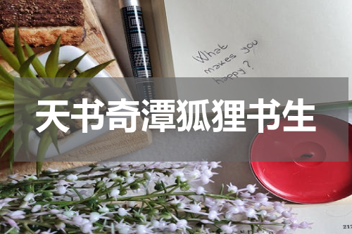 天书奇潭狐狸书生