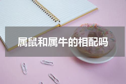 属鼠和属牛的相配吗
