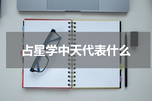 占星学中天代表什么