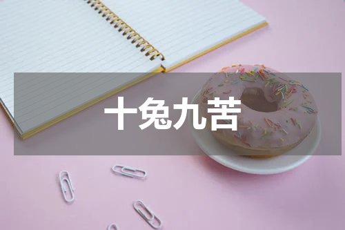 十兔九苦