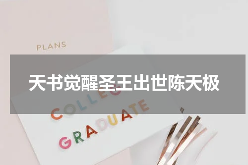 天书觉醒圣王出世陈天极