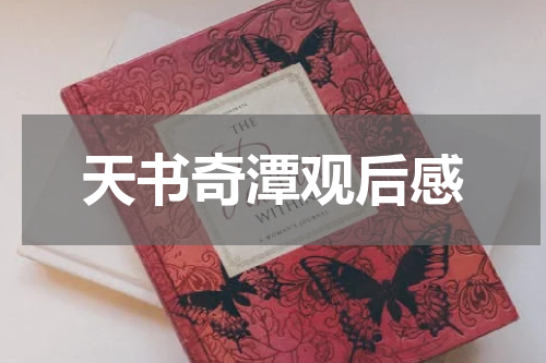 天书奇潭观后感