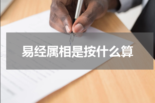 易经属相是按什么算