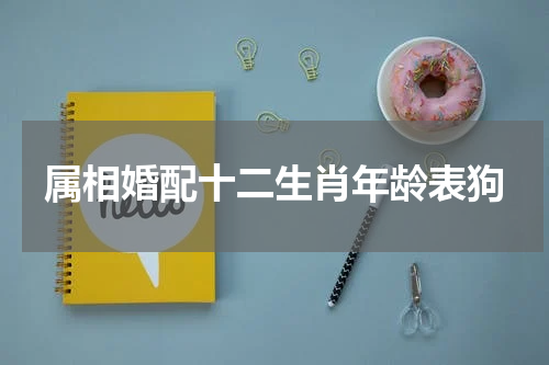 属相婚配十二生肖年龄表狗