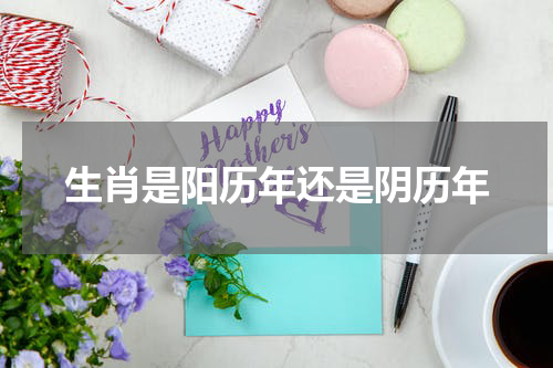 生肖是阳历年还是阴历年