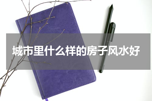 城市里什么样的房子风水好