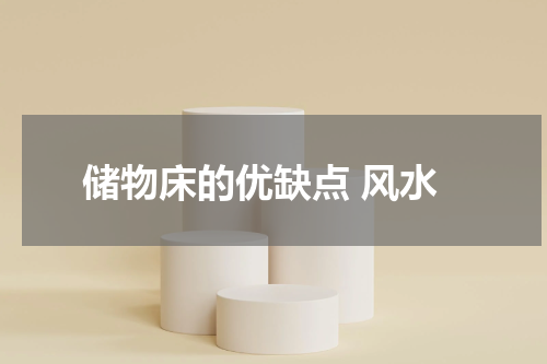 储物床的优缺点 风水