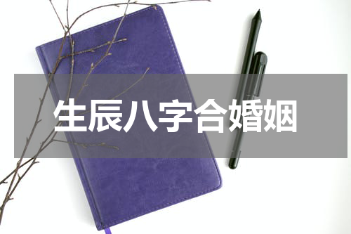 生辰八字合婚姻