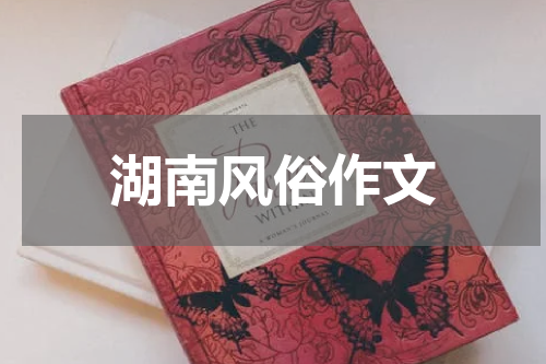 湖南风俗作文