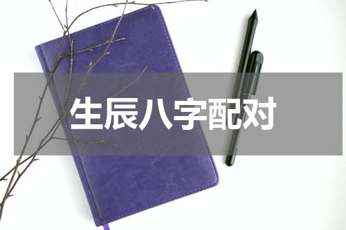 生辰八字配对