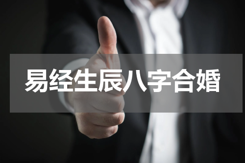 易经生辰八字合婚