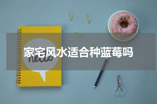 家宅风水适合种蓝莓吗