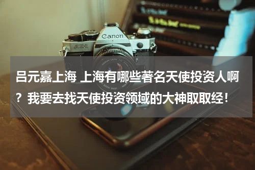 吕元嘉上海 上海有哪些著名天使投资人啊？我要去找天使投资领域的大神取取经！