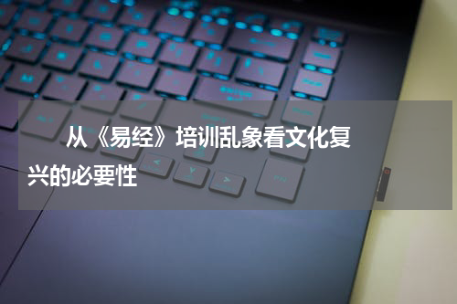       从《易经》培训乱象看文化复兴的必要性    