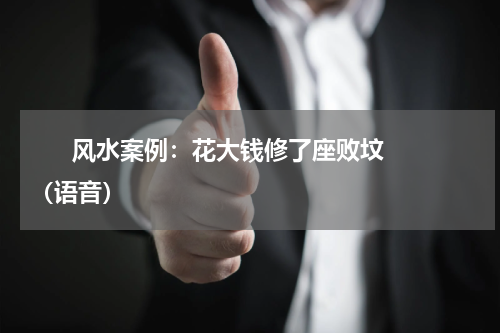       风水案例：花大钱修了座败坟（语音）    
